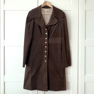 Hype Brown Fall Coat